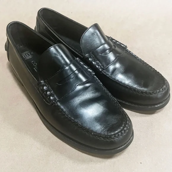 Cole Haan | Shoes | Cole Haan Black Beefroll Penny Loafers  display picture 3